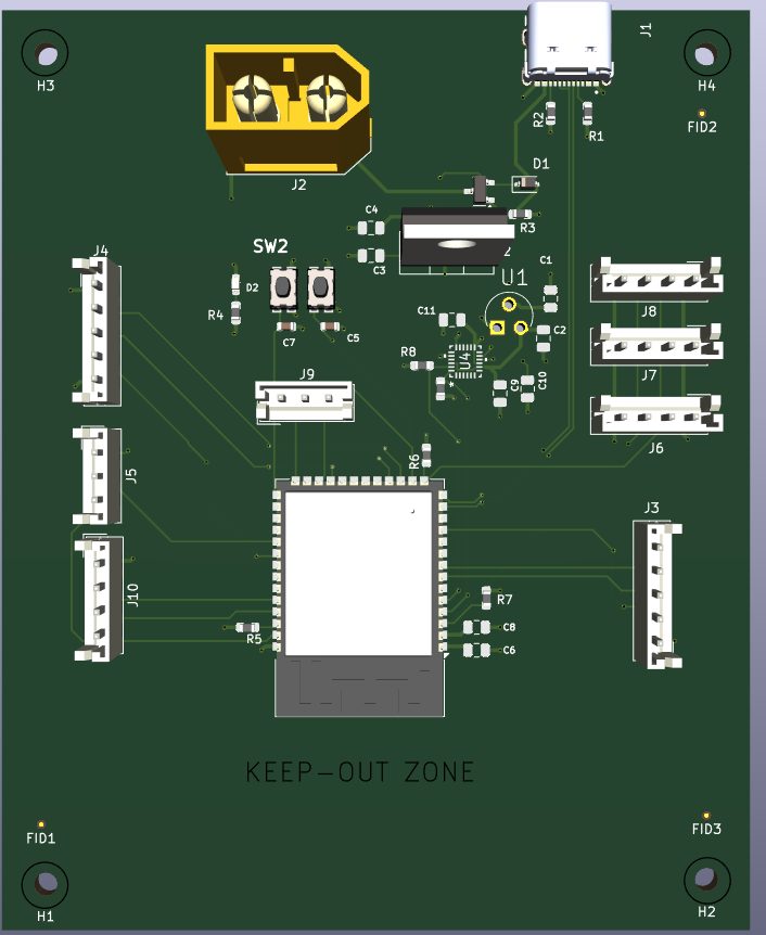 Mower PCB 3D