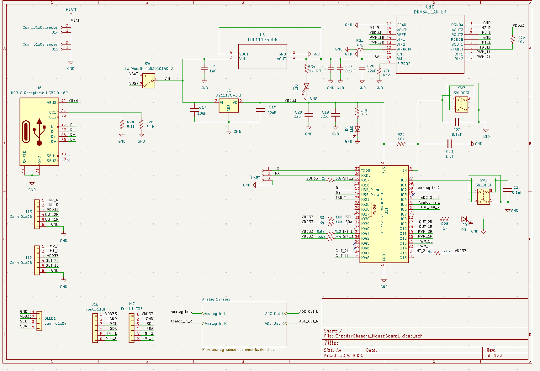 Main Board Schematic