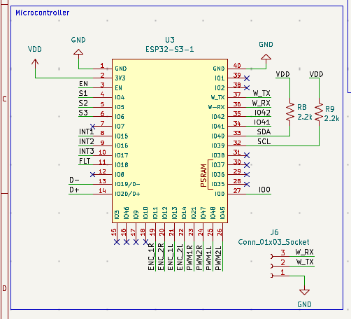 Microcontroller Schematic